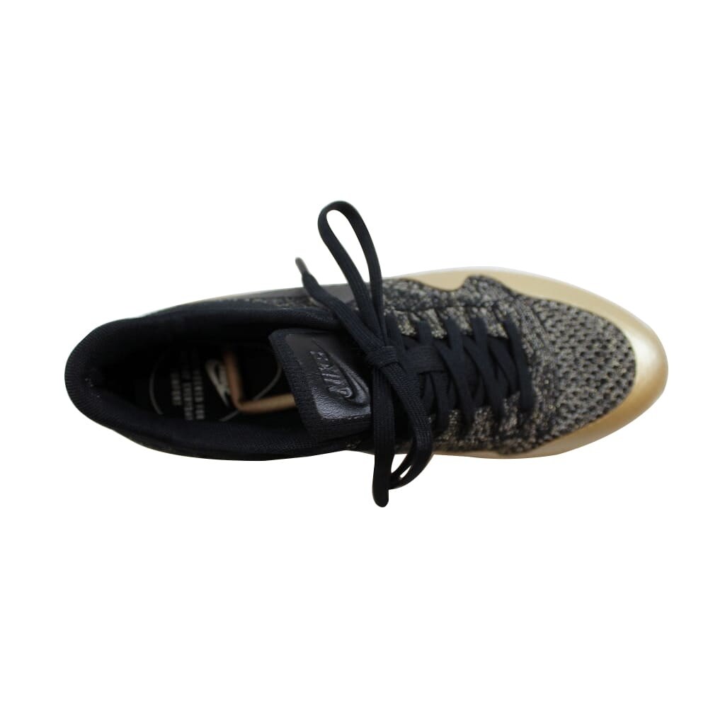 Shop Nike Women's Air Max 1 Ultra 2.0 Flyknit Metallic Black Nike WMNS AIR MAX 1 ULTRA 2.0 FLYKNIT METALLIC 881195 001