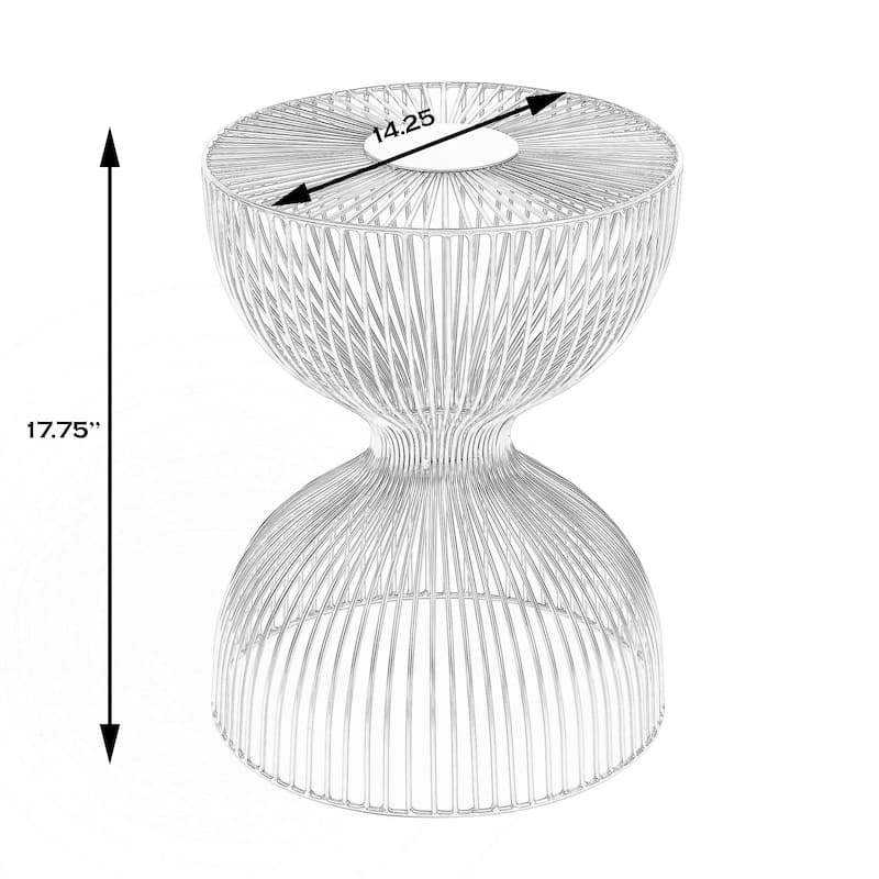 Nicola Outdoor Metal Side Table
