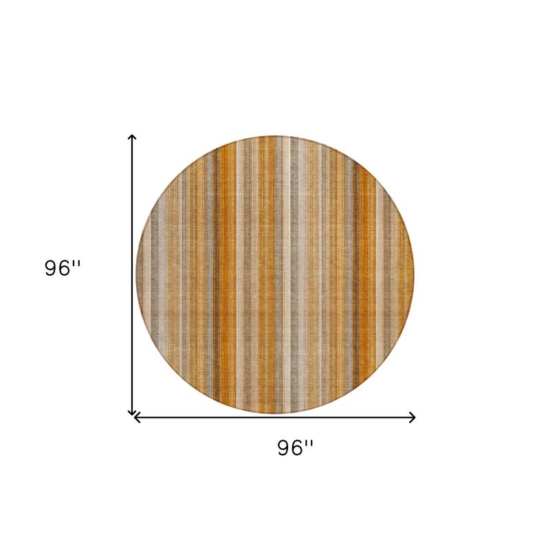 Alsito Stripe Weather Resistant Timeless Fusion Outdoor Rug