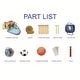 preview thumbnail 8 of 6, 7 In1 Inflatable Slide Water Park Bouncing House Outdoor Soccer - 177"