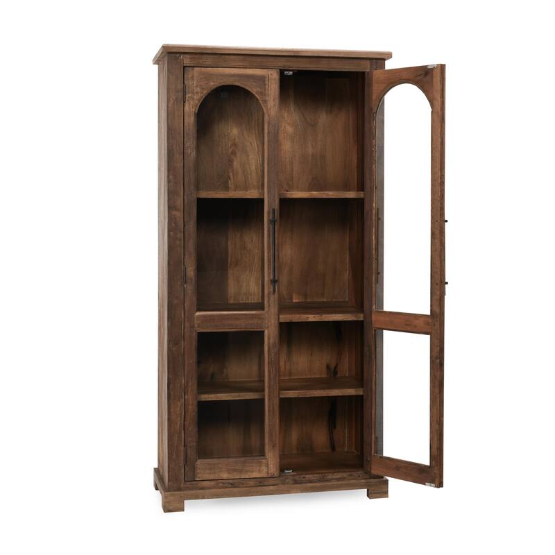 Zion Reclaimed Wood Display Cabinet