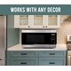 preview thumbnail 2 of 3, 1.1 Cu. Ft 1000-Watt Microwave Oven, Stainless Steel