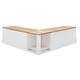 preview thumbnail 5 of 17, Josie L-shaped Backless Breakfast Nook Bench