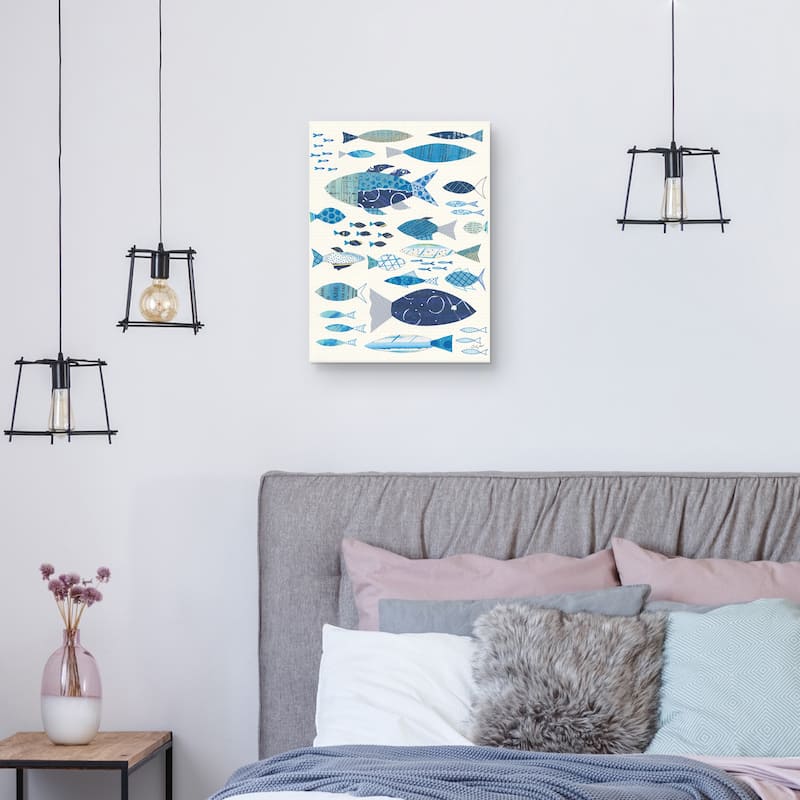 Go with the Flow II Canvas Art Print