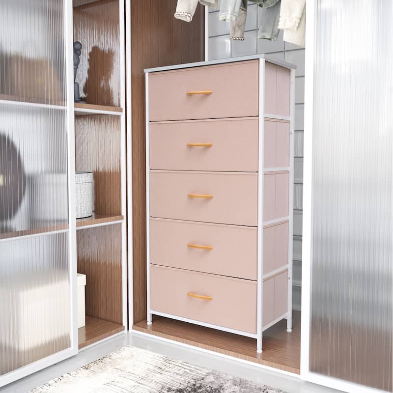 VredHom Vertical 5 Drawers Storage Tower