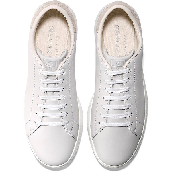 Womens leather tennis shoes white Clearance
