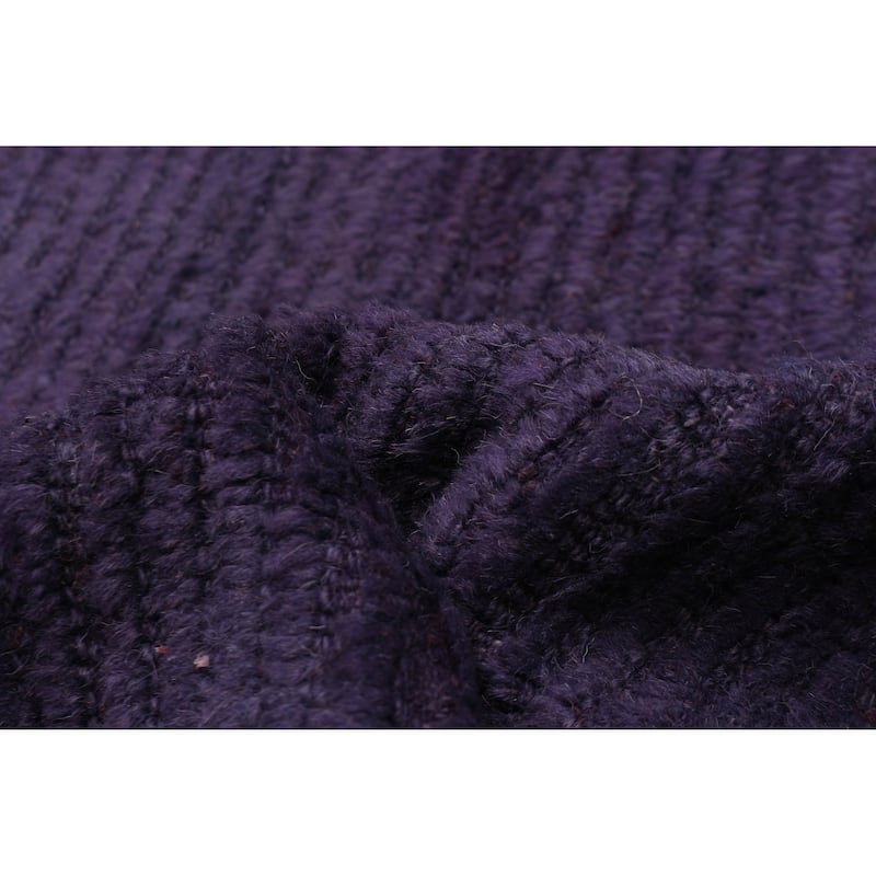 ECARPETGALLERY Hand-knotted Finest Peshawar Ziegler Purple Wool Rug - 11'10 x 13'2