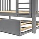 preview thumbnail 8 of 59, Max and Lily Twin over Twin Bunk Bed with Trundle
