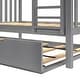 preview thumbnail 38 of 63, Max and Lily Twin over Full Bunk Bed with Trundle Bed