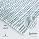 preview thumbnail 26 of 25, Martex Restore Cotton Bath Rug Soft Absorbent Quick-Dry Stripe