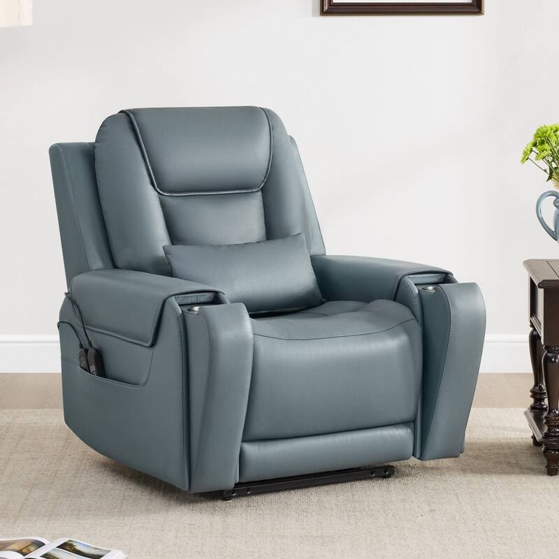 Andy Electric Power Lift Recliner with Heat and Massage for Elderly