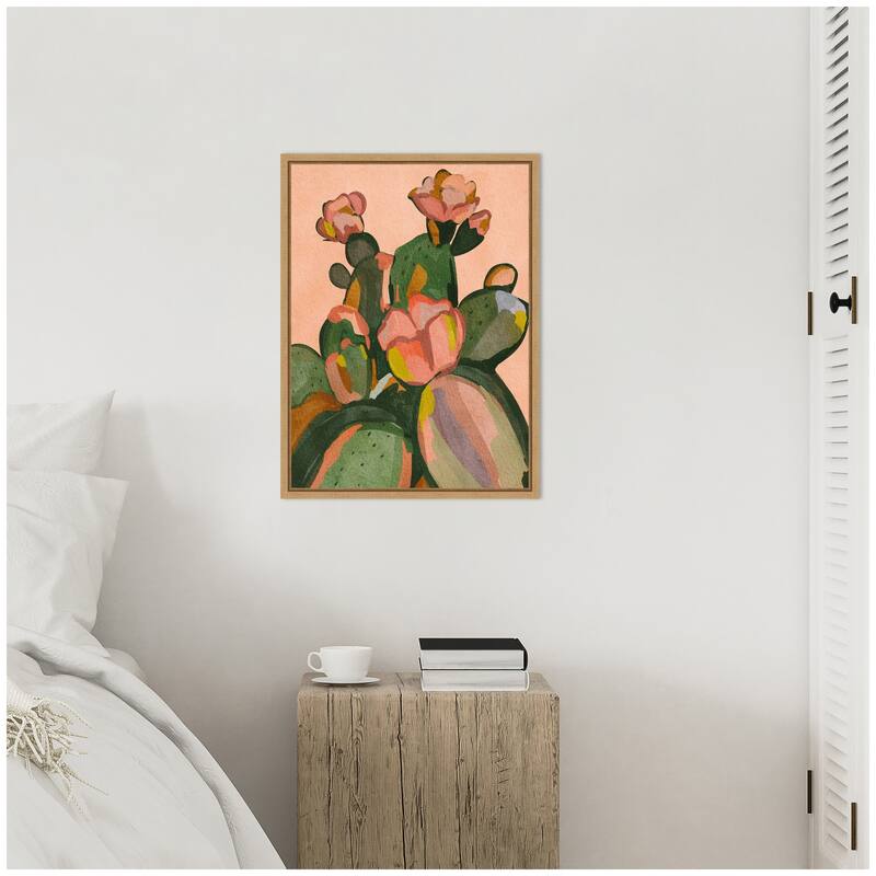 Kate and Laurel Sylvie Southwestern Dreams ll Framed Canvas by Nikita Jariwala