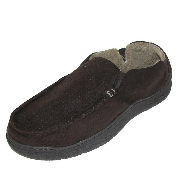 dearfoam mens slippers wide width