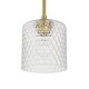 preview thumbnail 2 of 9, Craftmade 60591 Claire 7" Wide Mini Pendant