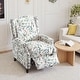 preview thumbnail 73 of 91, Linen Manual Upholstered Recliner with Wood Legs