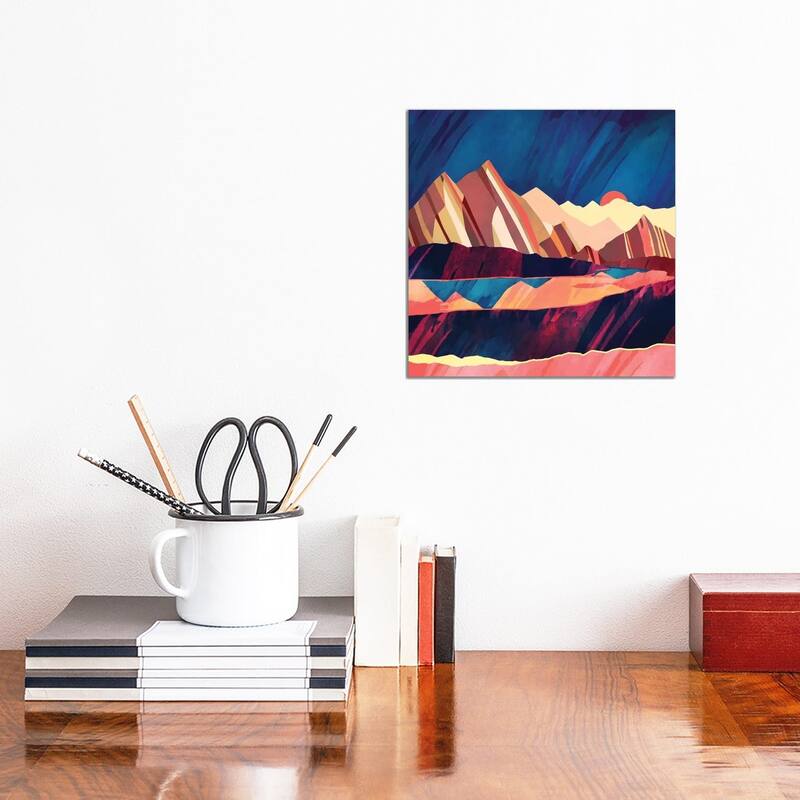 iCanvas "Desert Valley" by SpaceFrog Designs Canvas Print - 12x12x1.5