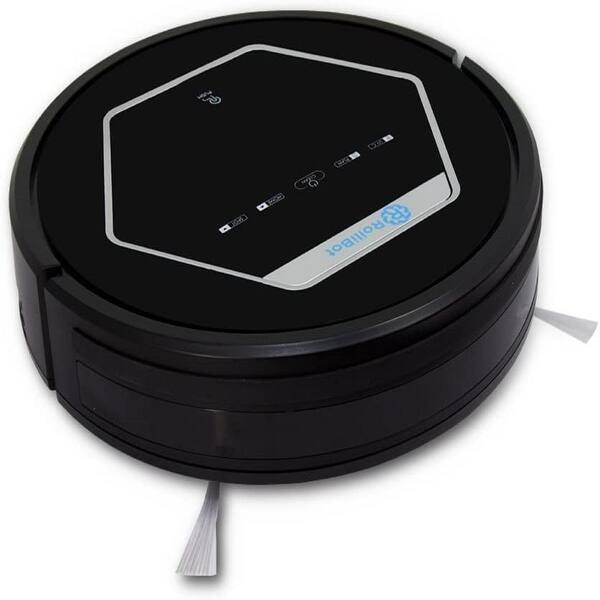 Creative K Rollibot BL618- Quiet Robotic Vacuum Cleaner. Vacuumundefineds,  Sweeps, Mops for Hardwood, Tile, and Linoleum. - 7undefined6" x  9undefined6" - Overstock - 31293225