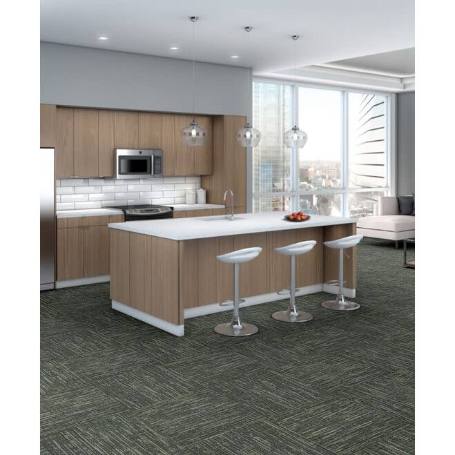 Shaw Philadelphia Commercial Reveal 24" x 24" Glue Down Carpet Tile -
