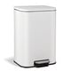 preview thumbnail 10 of 48, Fingerprint-Proof Commercial Trash Can, Stainless Steel, Soft-Close Lid, Foot Pedal, Indoor Recycling,for Kitchen/Office