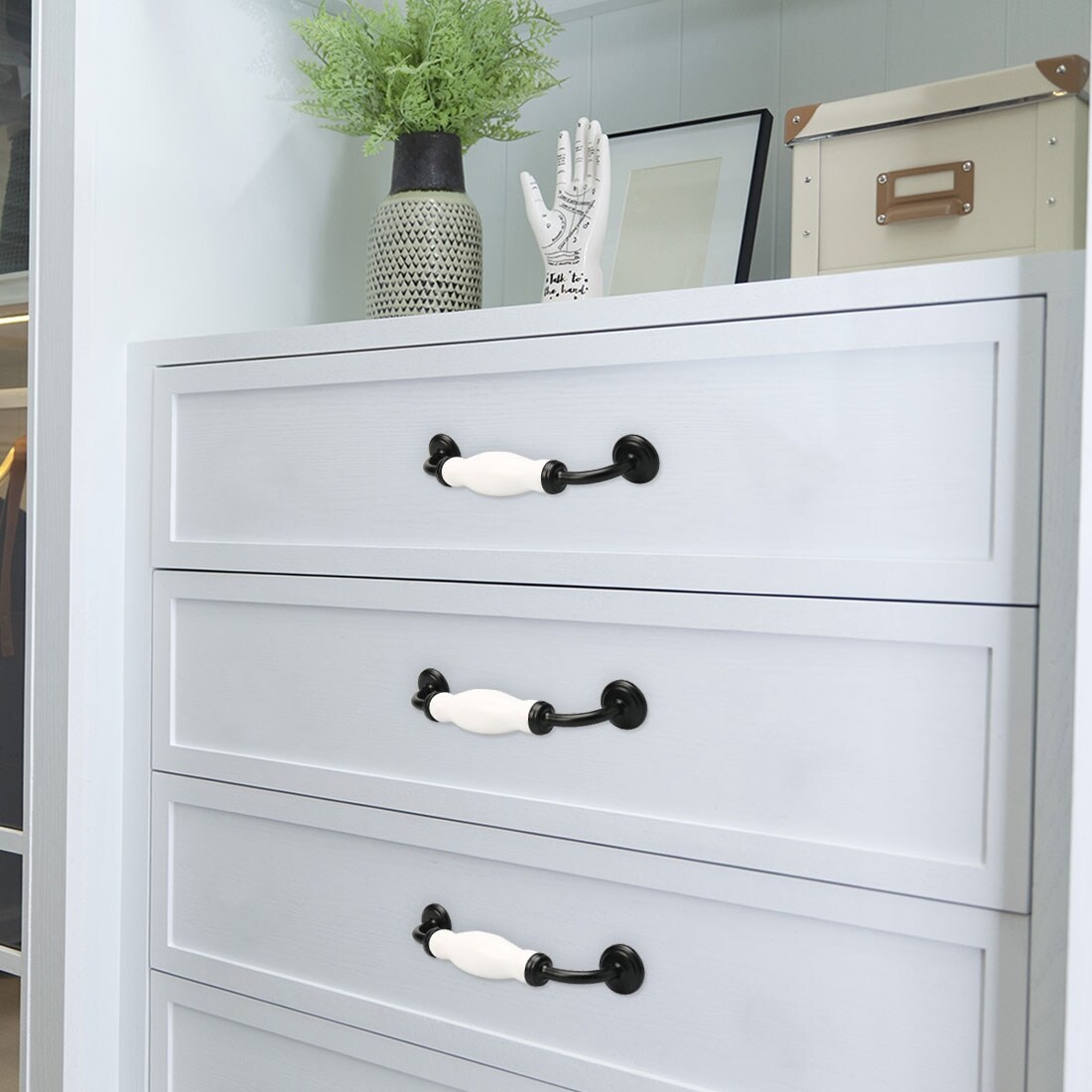 Shop Ceramic Knobs Modern European Style Dresser Pull Handle
