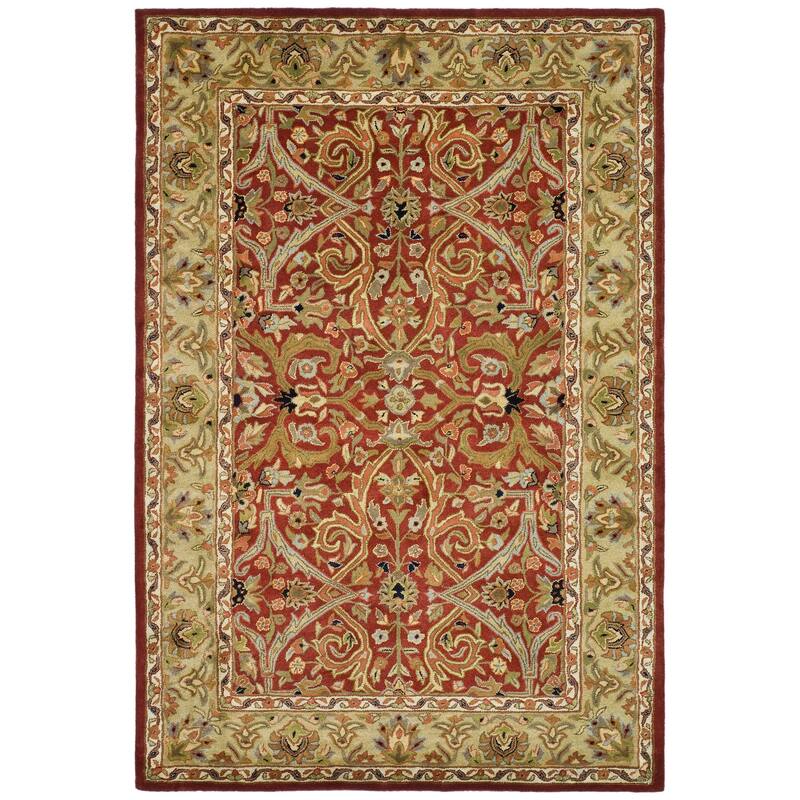 SAFAVIEH Handmade Heritage Abc Traditional Oriental Wool Rug