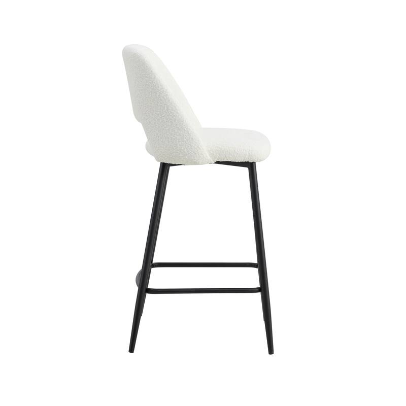 Bella Boucle Counter Stools (Set of 2)