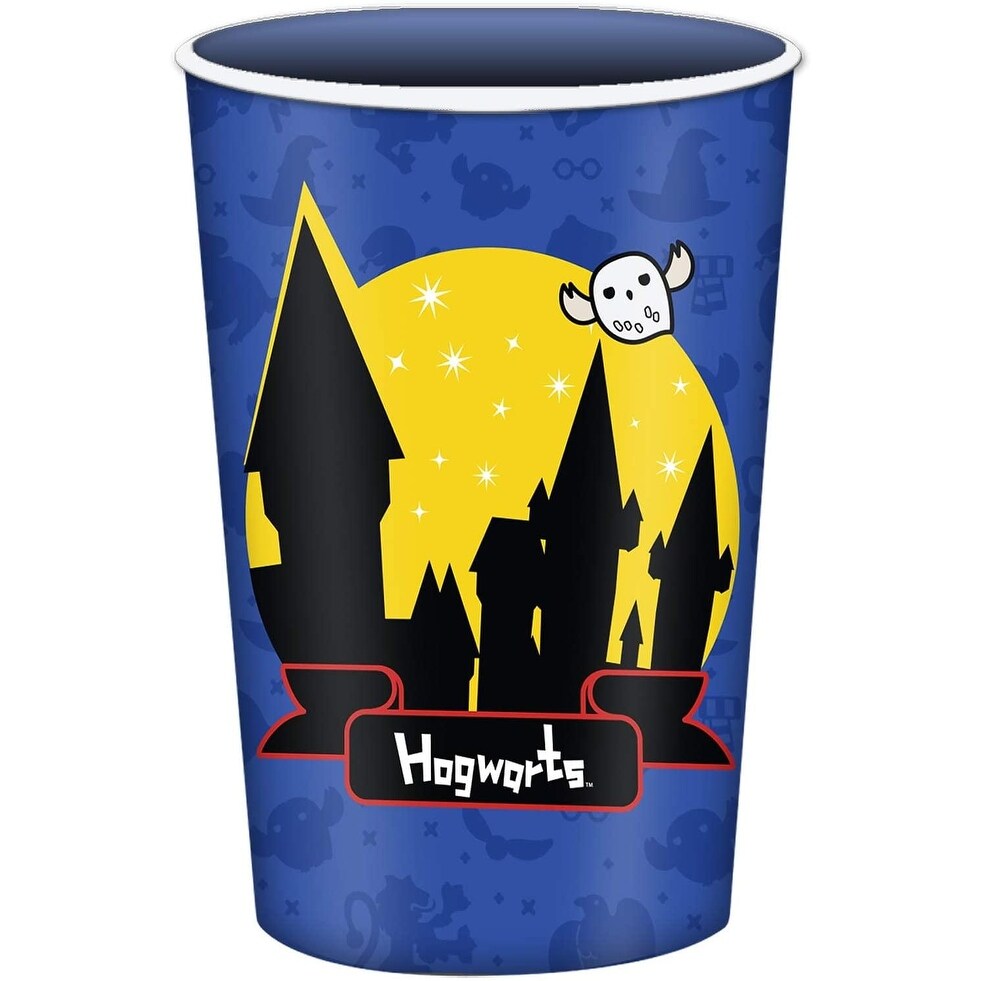 Silver Buffalo Harry Potter Chibi Friends 60-Piece Party Tableware Set |  Cups, Plates, Napkins