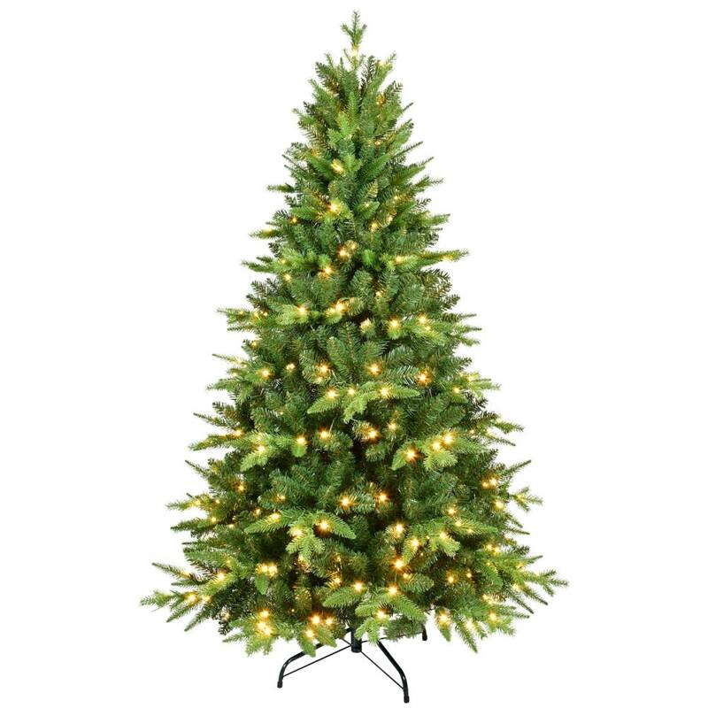 Green Christmas Tree with LED Pre-Lit