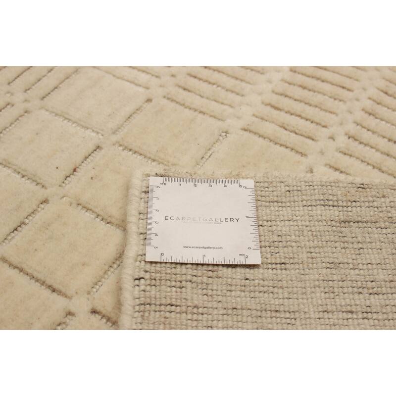Kashkuli Gabbeh Cream Rug 5'3" x 7'6" - 5'3 x 7'6