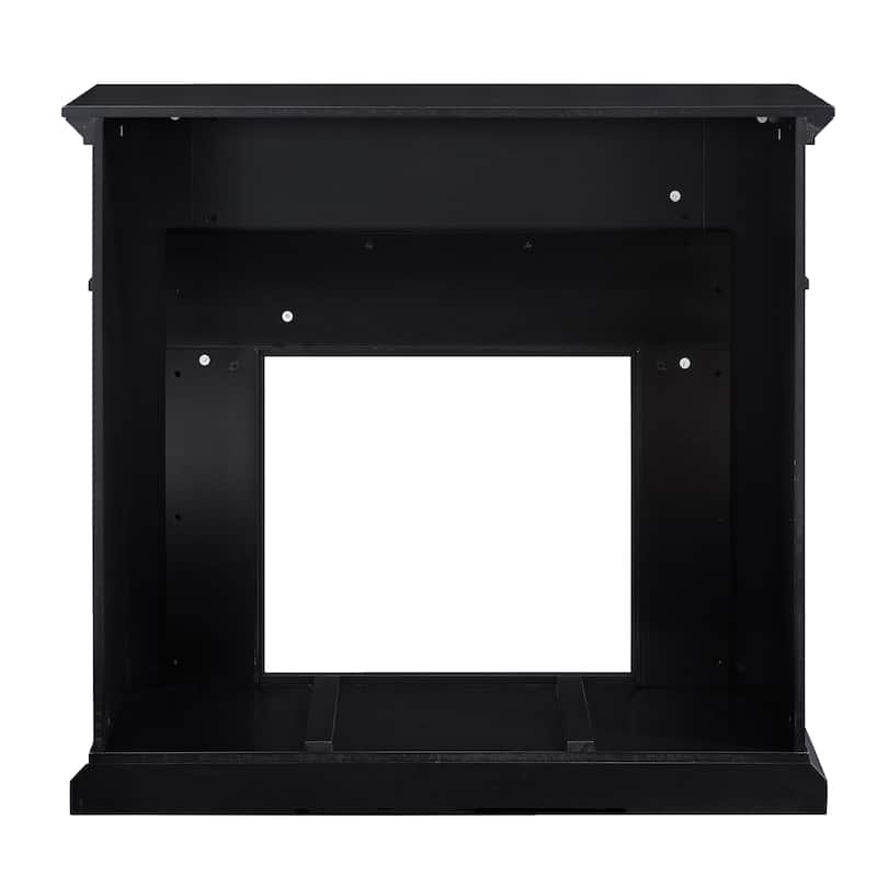 SEI Furniture Dre Marble Electric Fireplace
