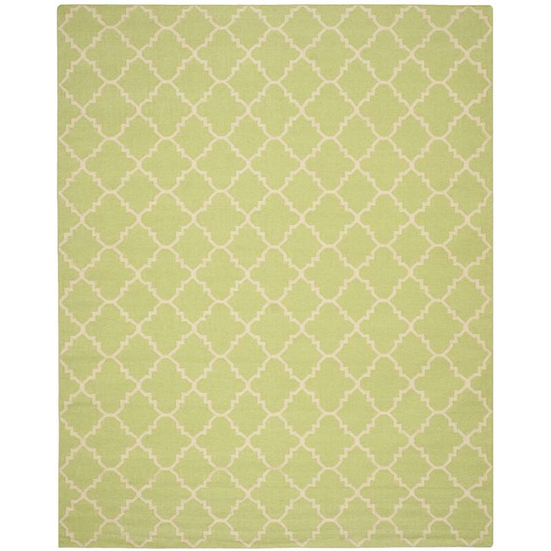 SAFAVIEH Handmade Flatweave Dhurries Taalke Modern Wool Rug
