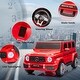 preview thumbnail 6 of 7, 24V 2-Seater Kids Ride on Car, Licensed Mercedes-Benz G63, Powerful 4WD with Remote Control, LED Lights, Music - Red