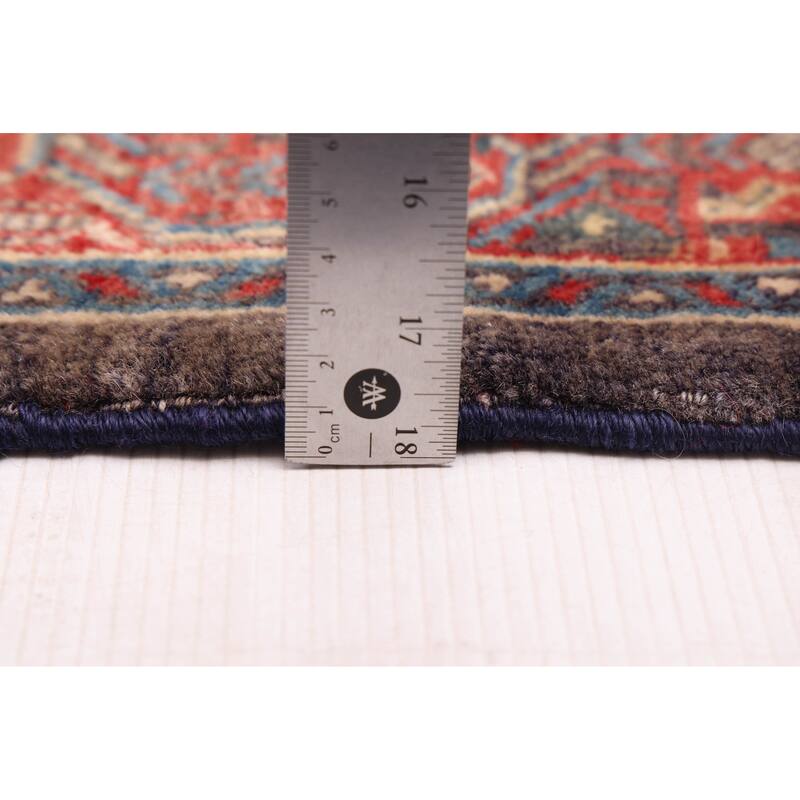 ECARPETGALLERY Hand-knotted Andelz Dark Grey Wool Rug - 4'3 x 7'0