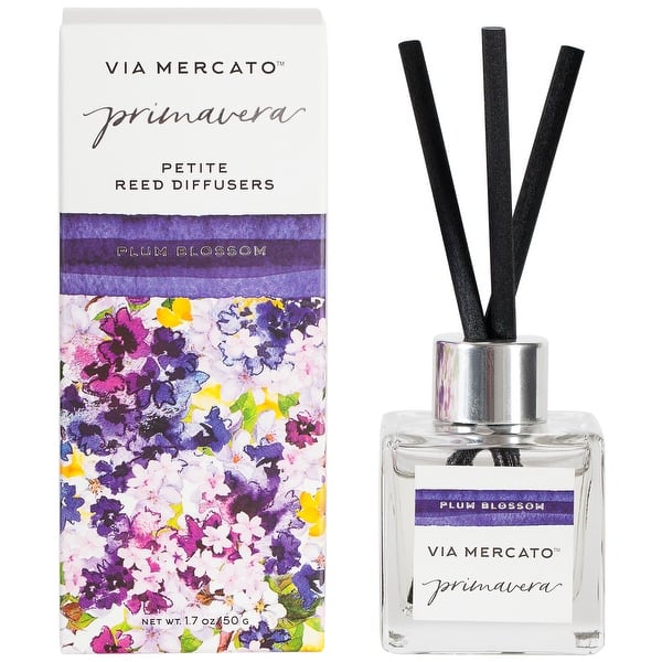 Via Mercato Primavera Petite Reed Diffuser-Spring Flowers - Bed Bath & Beyond