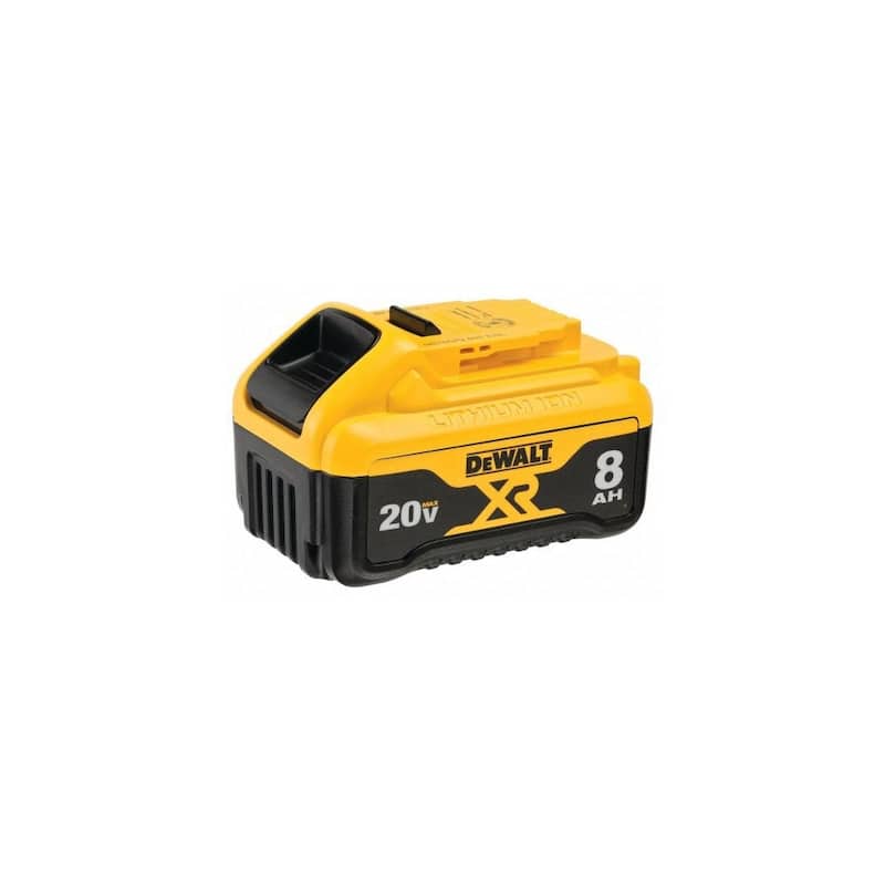 Dewalt 20V MAX XR Batteries, 8.0-Ah, 2-Pack - Yellow - Li-Ion