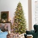 preview thumbnail 43 of 57, Glitzhome 7.5ft/9ft/11ft Pre-Lit Green Full Fir Artificial Christmas Tree with 1800/2450/3200 LEDs Simple Setup