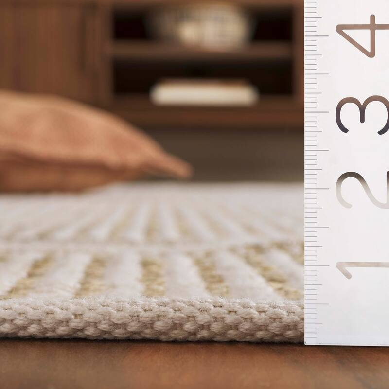 SAFAVIEH Handmade Natural Fiber Fevzije Farmhouse Seagrass Rug
