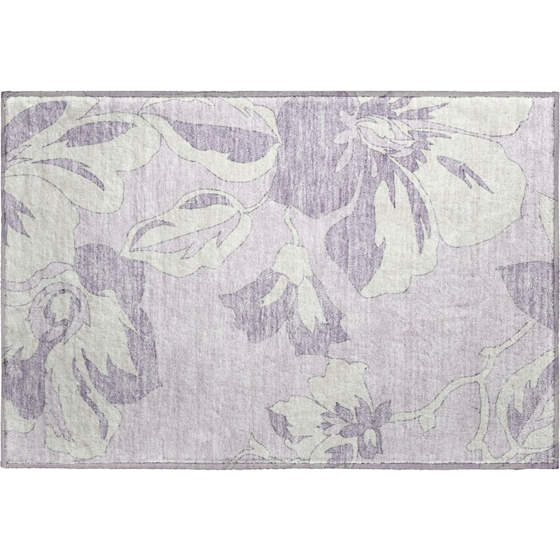 Premium Washable Super Soft Modern Floral Mayfield Rug