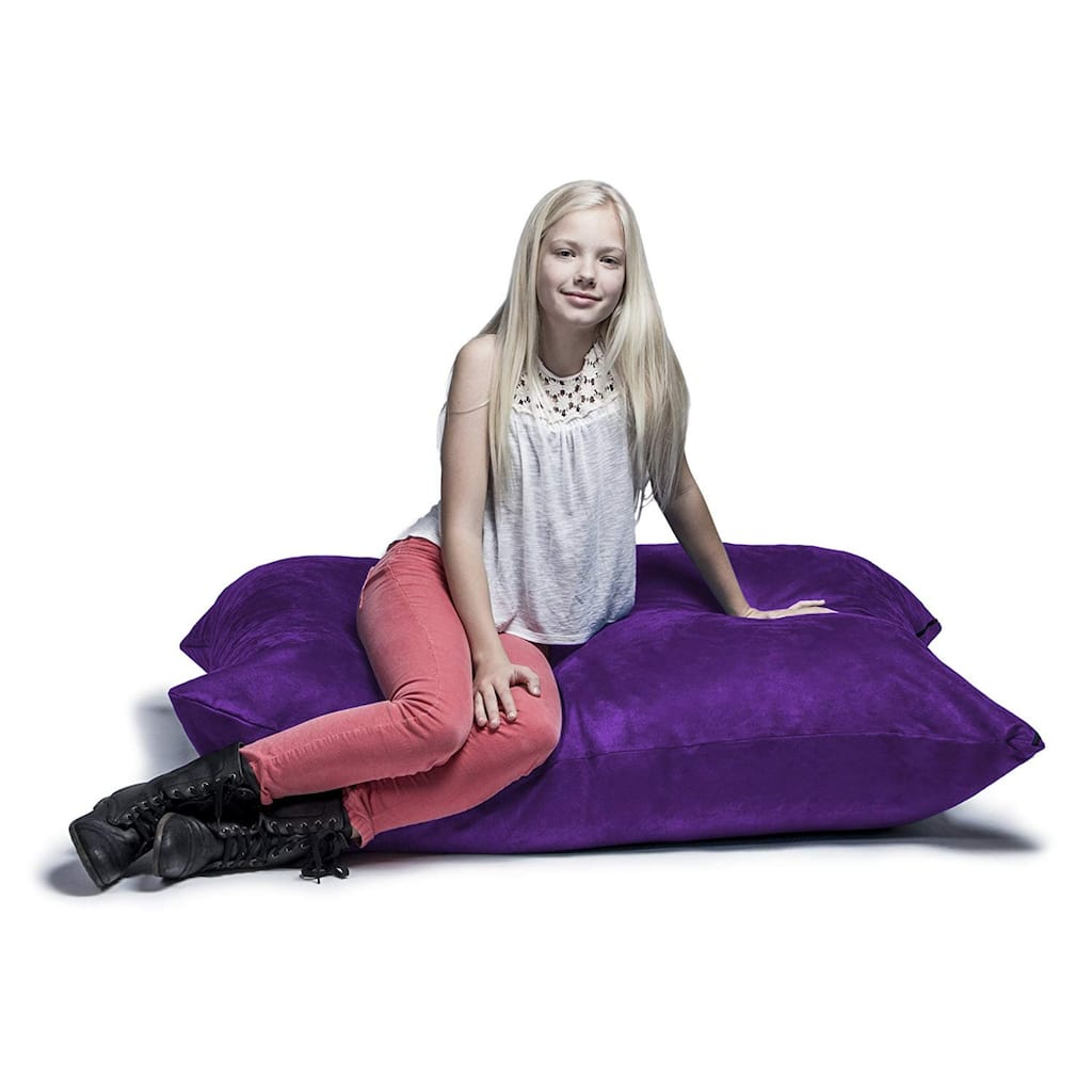 Kids Pillow Microsuede Bean Bag - 44" - Grape Purple