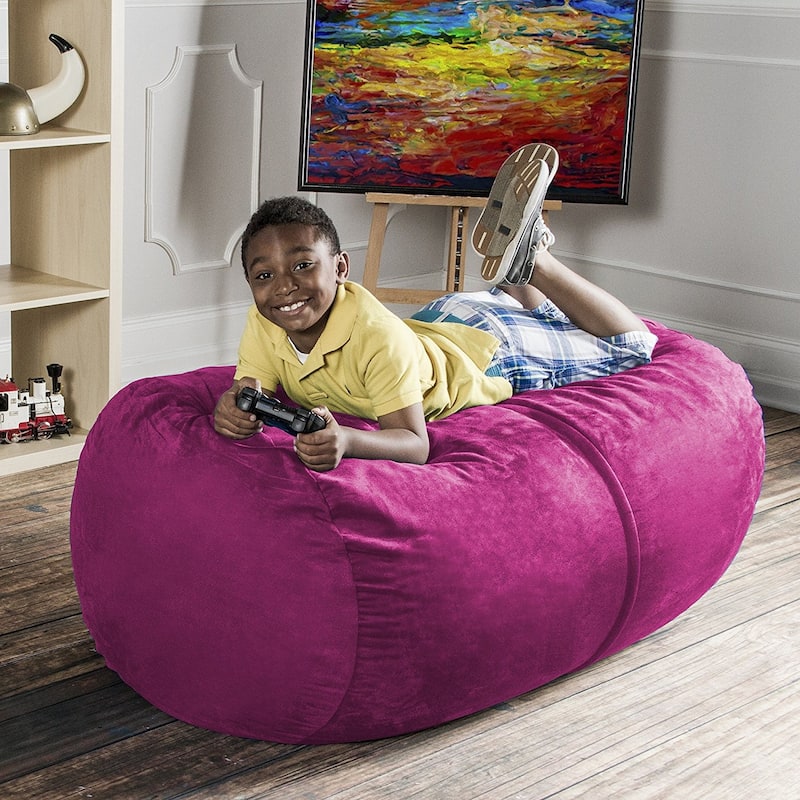 Jaxx 4' Lounger Bean Bag Chair