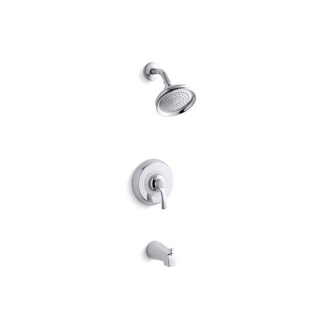 Kohler Fairfax® Rite-Temp® Bath and Shower Trim Set with Npt Spout, Valve Not Included (K-TS12007-4-CP)