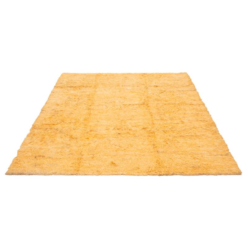 ECARPETGALLERY Hand-knotted Finest Peshawar Ziegler Orange Wool Rug - 9'6 x 10'2