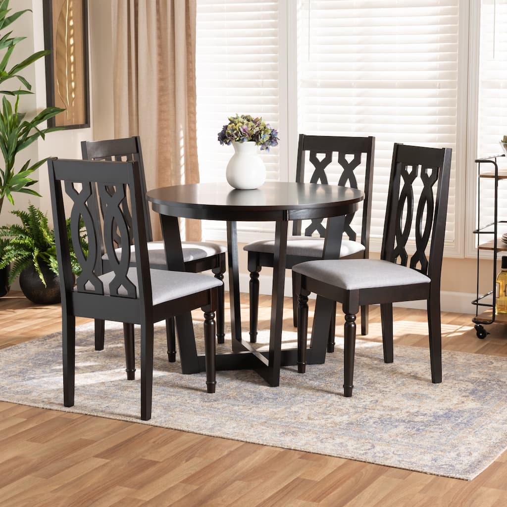 Julie Modern and Contemporary 5-Piece Dining Set