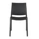preview thumbnail 19 of 36, Sensilla Resin All-Weather Stackable Dining Chair (Set of 4)