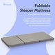 preview thumbnail 3 of 4, hauck Foldable Portable Foam Toddler Nap Mattress Pad, 24 x 47 Inches, Gray - 1.48