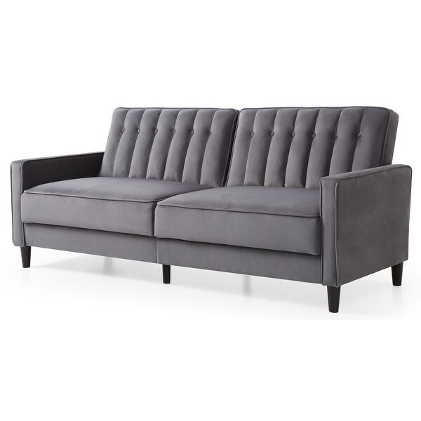 Overstock velvet couch clearance