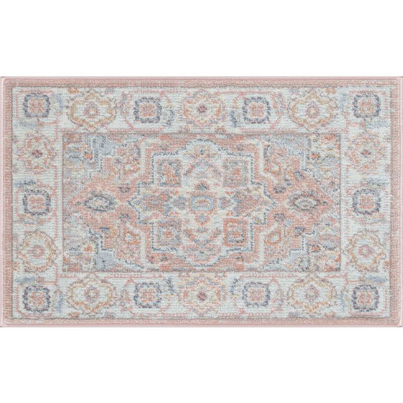 Allegra Oriental Medallion Indoor Area Rug