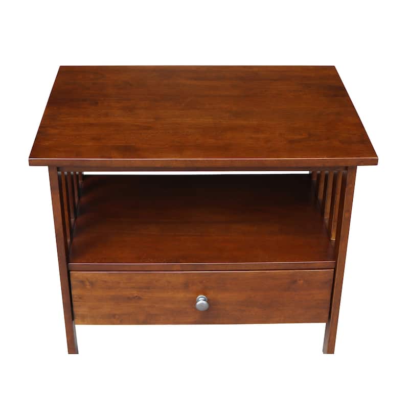 International Concepts Mission Entertainment/TV Stand - 28" - n/a