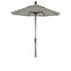 preview thumbnail 27 of 47, California Umbrella 6' Rd. Aluminum Patio Umbrella, Crank Lift, Push Button Tilt, Sunbrella fabric, Bronze Finish Spectrum Dove