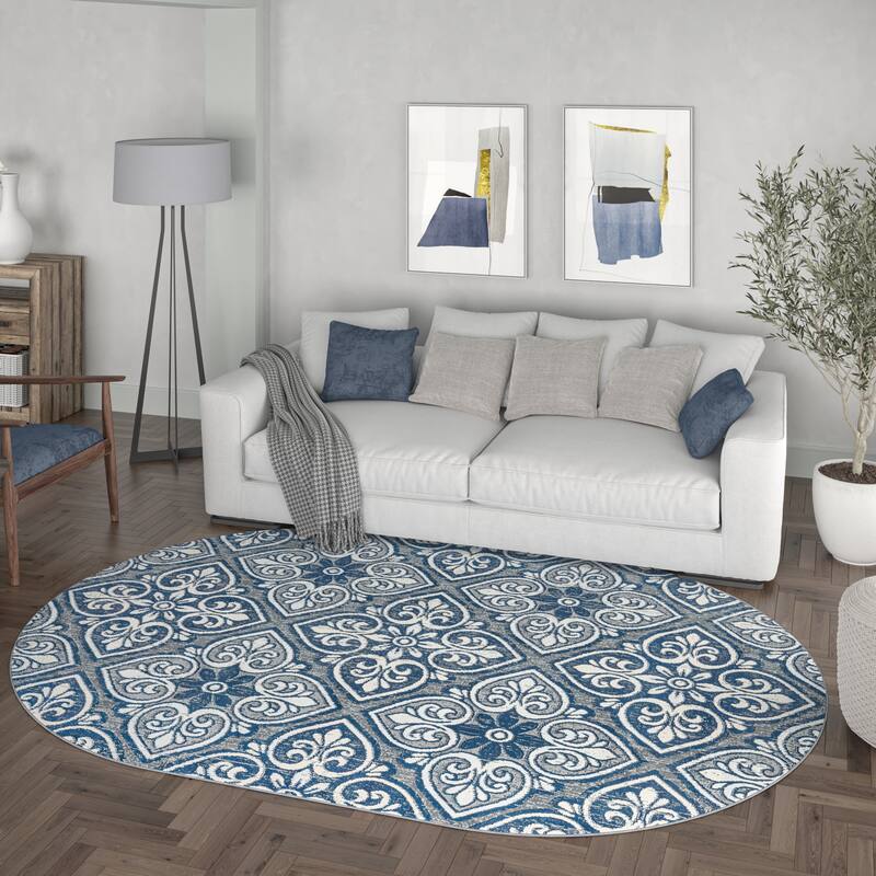 Carrington Global Floral & Botanical Indoor Area Rug